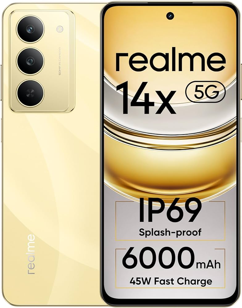 REALME 14X (GOLDEN GLOW)