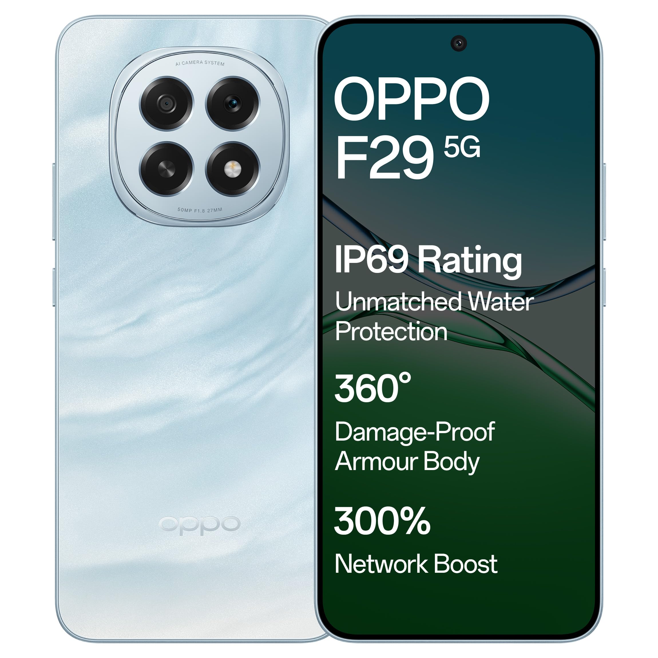 OPPO F29 (5g) | Glacier Blue